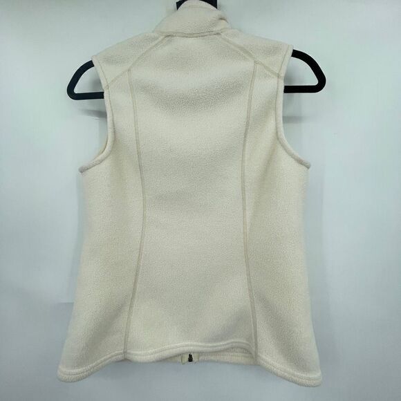 Patagonia Cream Handle Full Zip Fleece Sleeveless Synchilla Vest Size Small - Picture 5 of 6